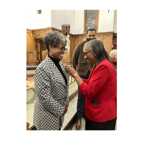Pinning Ceremony at Chapel